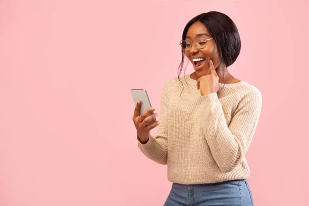A customer reviewing loan information